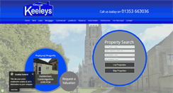 Desktop Screenshot of keeleys.net